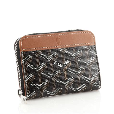 goyard wallet zipper.